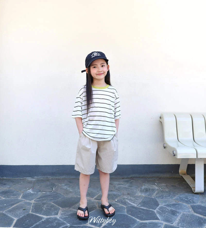 Witty Boy - Korean Children Fashion - #kidzfashiontrend - Marine Tencel Tee - 7