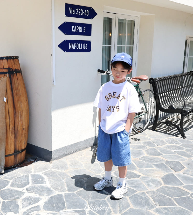 Witty Boy - Korean Children Fashion - #littlefashionista - Great Mesh Tee - 10