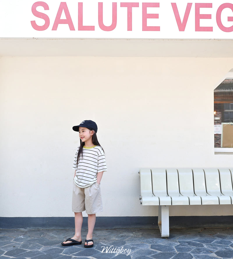 Witty Boy - Korean Children Fashion - #littlefashionista - Marine Tencel Tee - 9