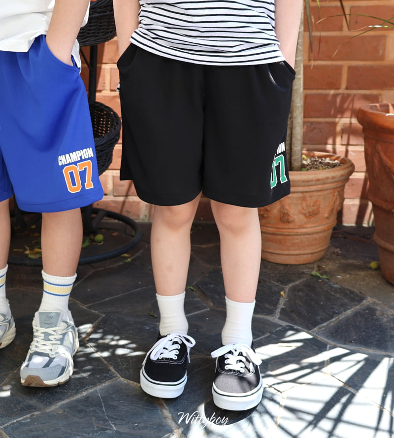 Witty Boy - Korean Children Fashion - #magicofchildhood - Champion Jersey Pants - 7