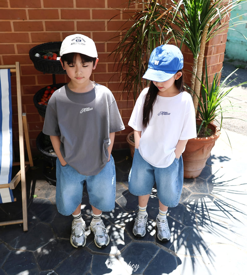 Witty Boy - Korean Children Fashion - #magicofchildhood - Million Washed Tee - 5