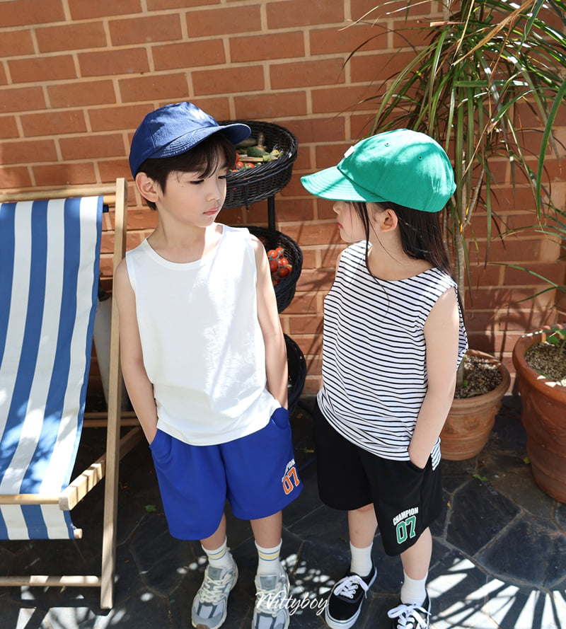 Witty Boy - Korean Children Fashion - #minifashionista - Champion Jersey Pants - 8