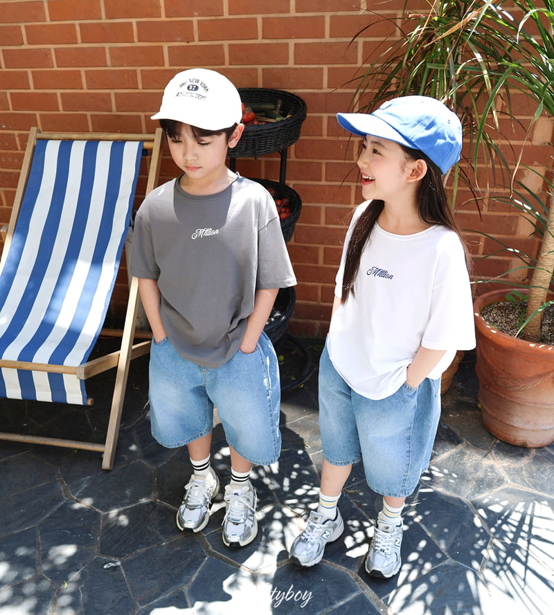 Witty Boy - Korean Children Fashion - #minifashionista - Million Washed Tee - 6