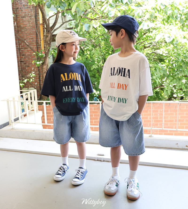 Witty Boy - Korean Children Fashion - #magicofchildhood - Breeze Stripe Denim - 4