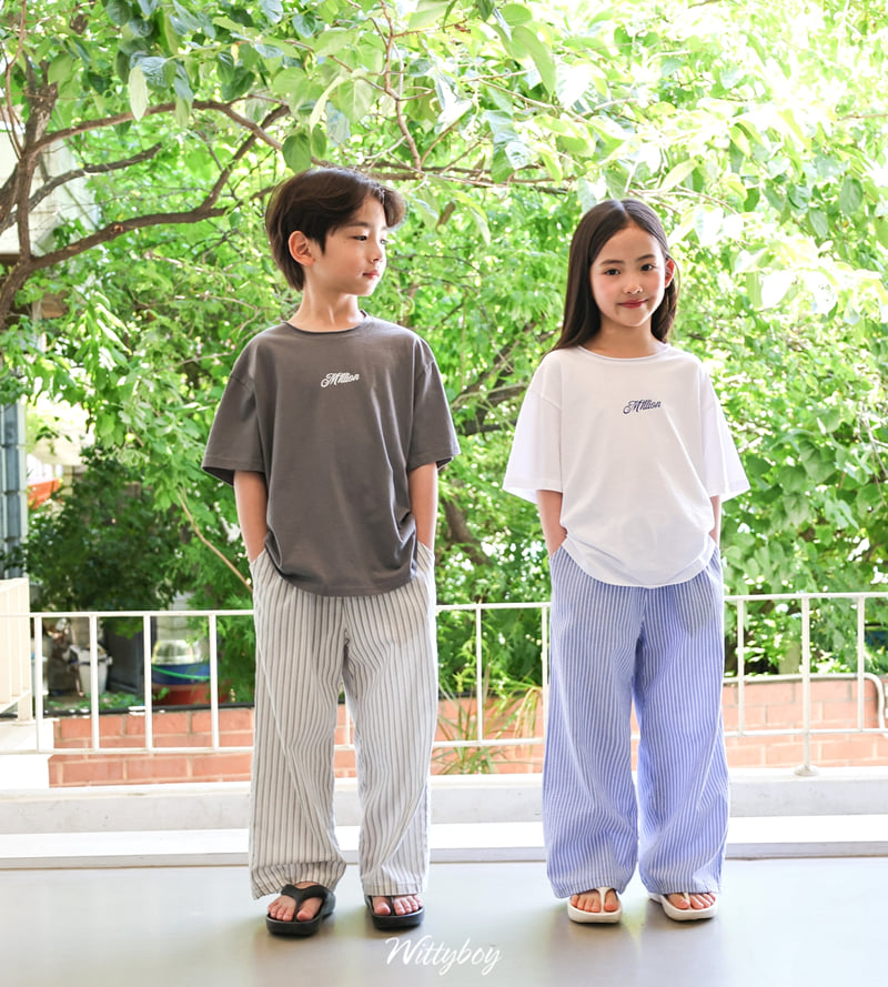 Witty Boy - Korean Children Fashion - #minifashionista - Cool Airy Pants - 3