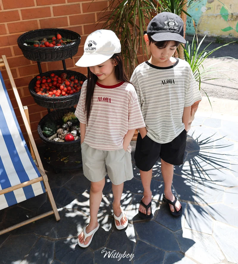 Witty Boy - Korean Children Fashion - #prettylittlegirls - Essential Woven Bermuda Pants - 12