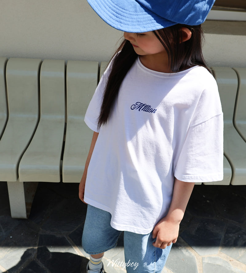 Witty Boy - Korean Children Fashion - #prettylittlegirls - Million Washed Tee - 7