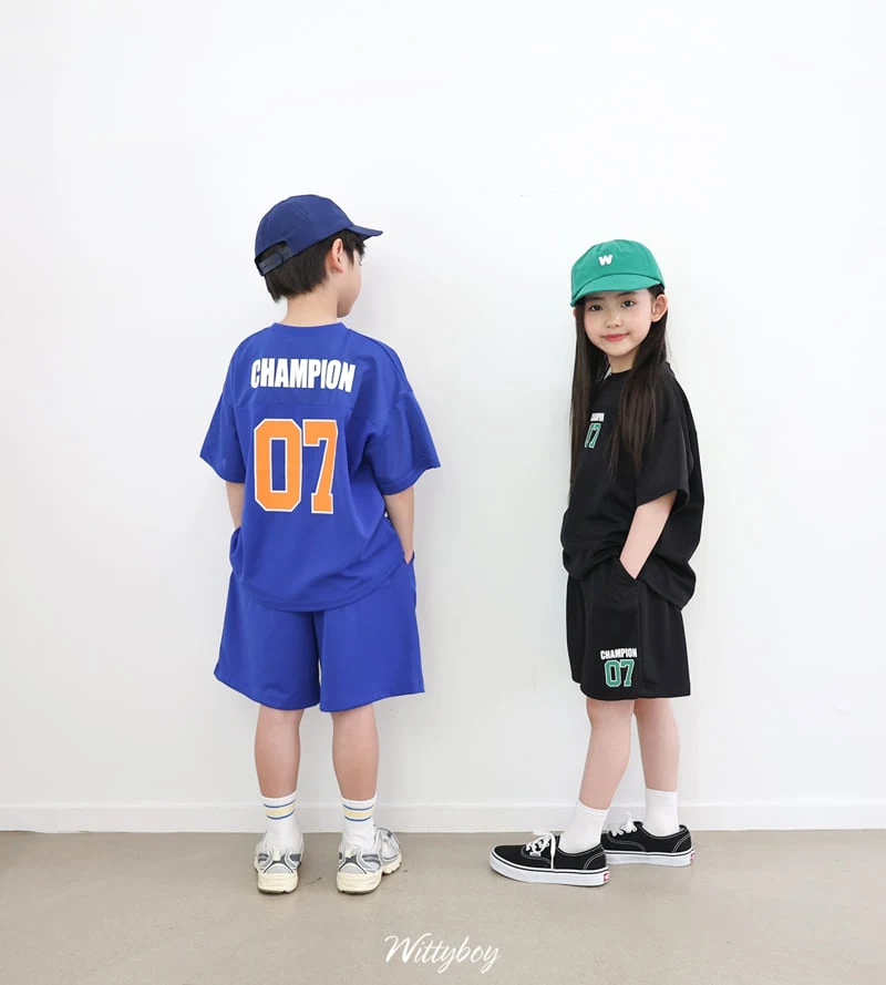Witty Boy - Korean Children Fashion - #stylishchildhood - Champion Jersey Pants - 12