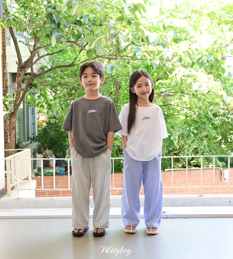 Witty Boy - Korean Children Fashion - #stylishchildhood - Million Washed Tee - 10