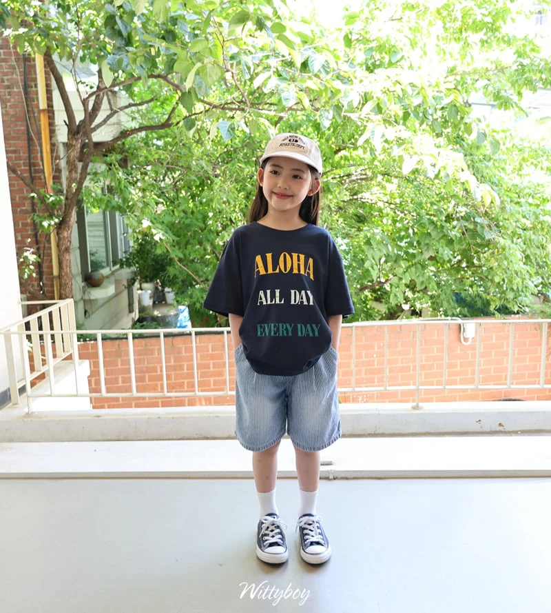 Witty Boy - Korean Children Fashion - #stylishchildhood - Breeze Stripe Denim - 8