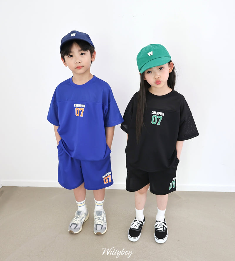 Witty Boy - Korean Children Fashion - #toddlerclothing - Champion Jersey Pants - 11