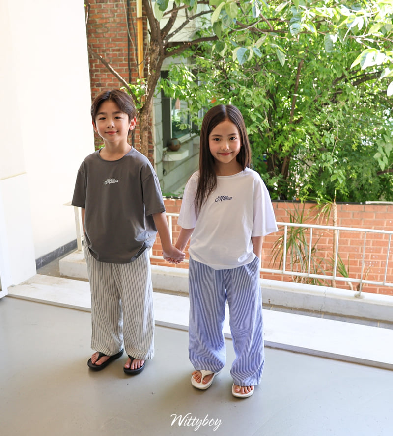 Witty Boy - Korean Children Fashion - #toddlerclothing - Cool Airy Pants - 6