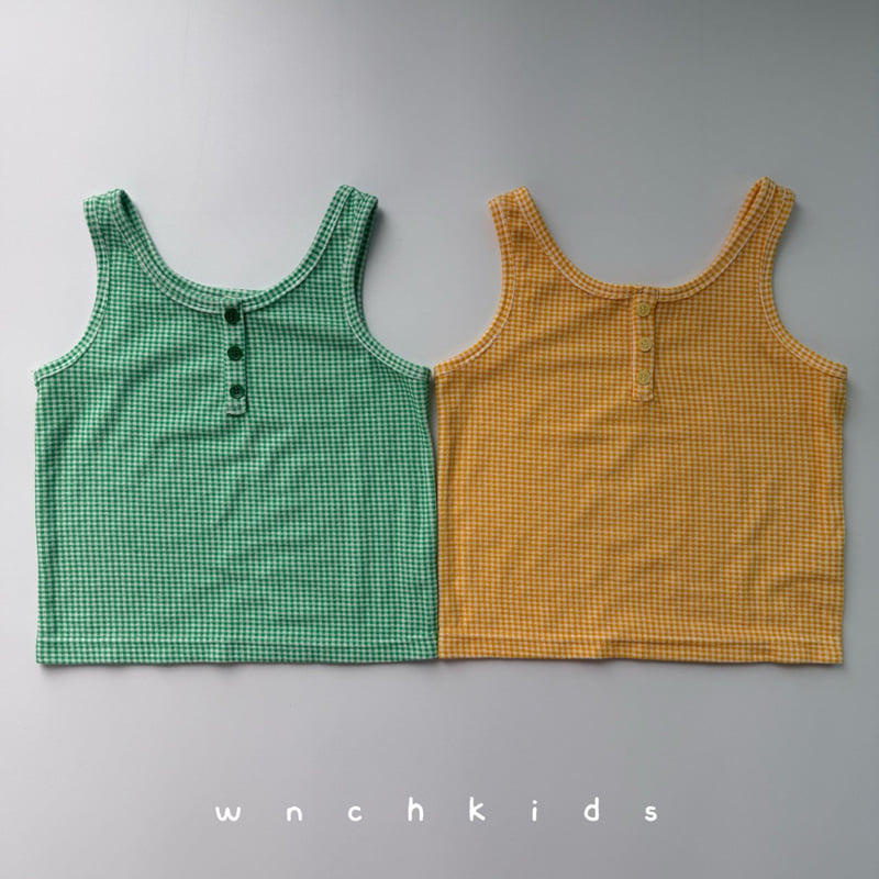 Wnch Kids - Korean Baby Fashion - #babygirlfashion - Sweet & Sour Terry Sleeveless Top