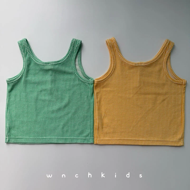 Wnch Kids - Korean Baby Fashion - #babylifestyle - Sweet & Sour Terry Sleeveless Top - 2