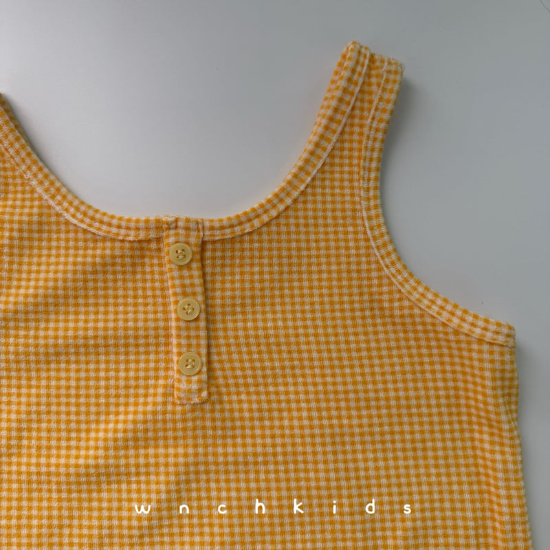 Wnch Kids - Korean Baby Fashion - #babyoninstagram - Sweet & Sour Terry Sleeveless Top - 4