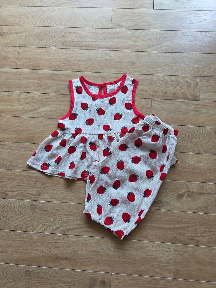 e.ru - Korean Children Fashion - #fashionkids - Strawberry Set - 4