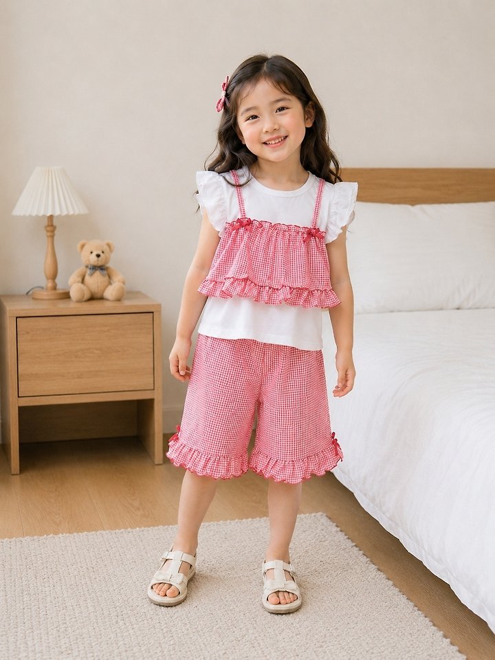 e.ru - Korean Children Fashion - #kidsshorts - Julie Set - 3