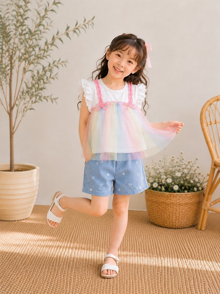 e.ru - Korean Children Fashion - #kidsstore - Heart Pants - 2