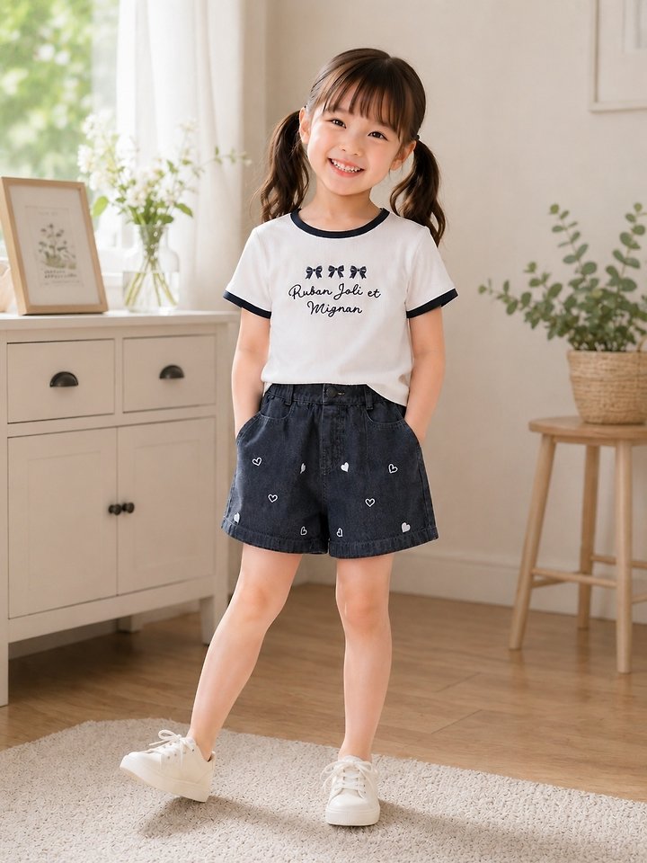 e.ru - Korean Children Fashion - #kidzfashiontrend - Ribbon Tee - 2