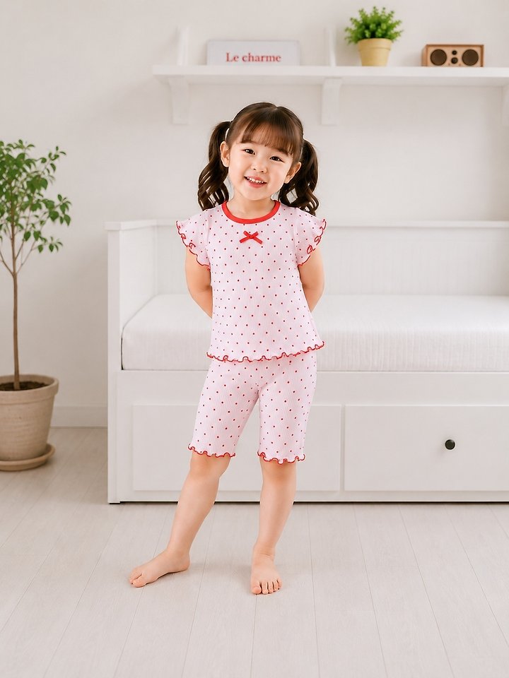 e.ru - Korean Children Fashion - #stylishchildhood - Dot Set