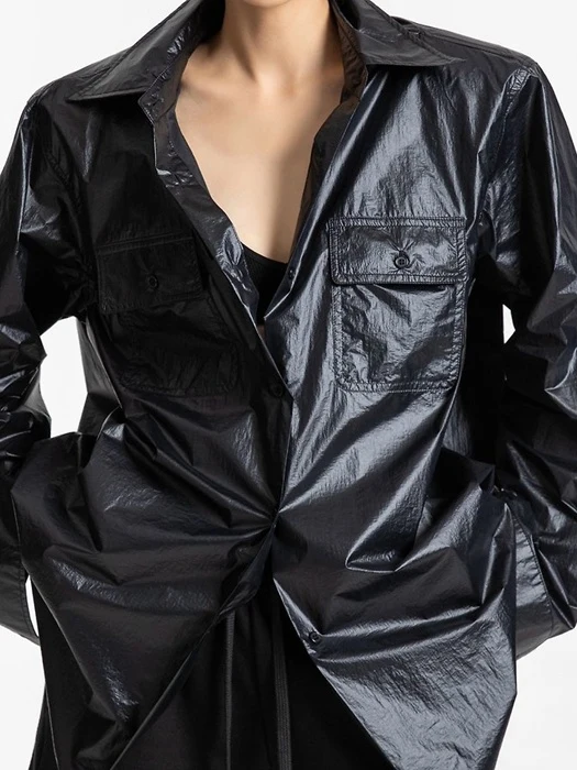 Nylon Summer Utility Pocket Shirt Nylon Summer Utility Pocket Shirt