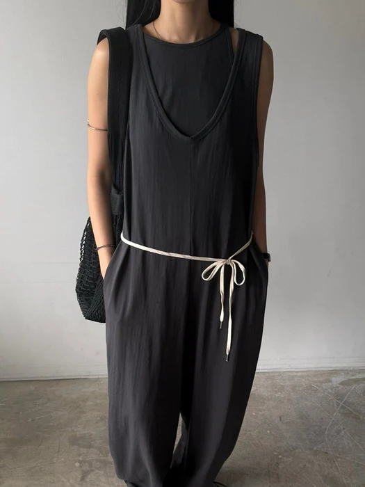 Sleeveless Jumpsuit Set Sleeveless Jumpsuit Set