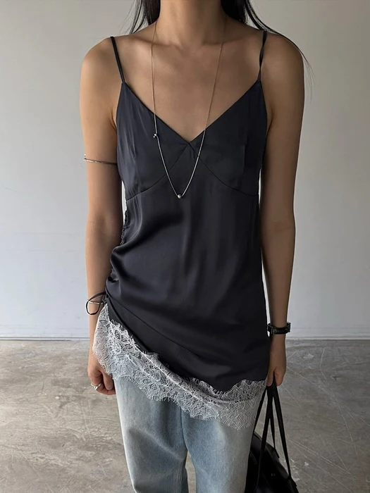 Side Satin Top Side Satin Top
