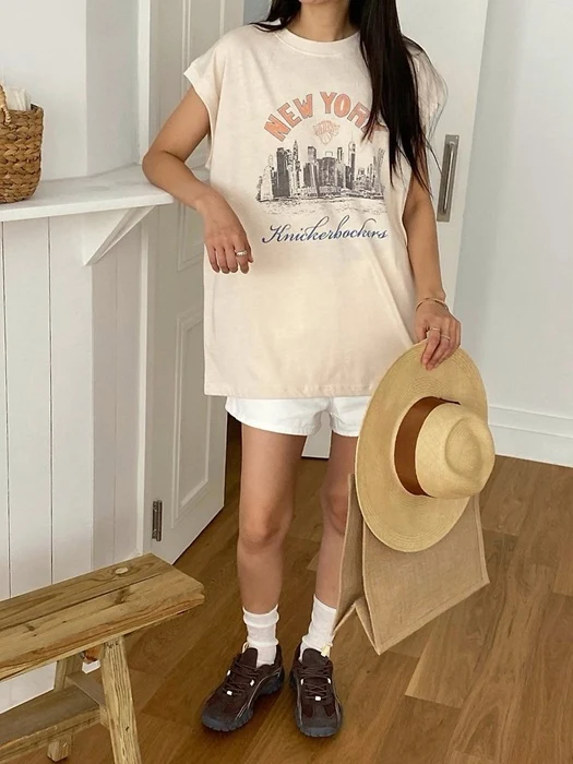 New York Sleeveless Tee New York Sleeveless Tee