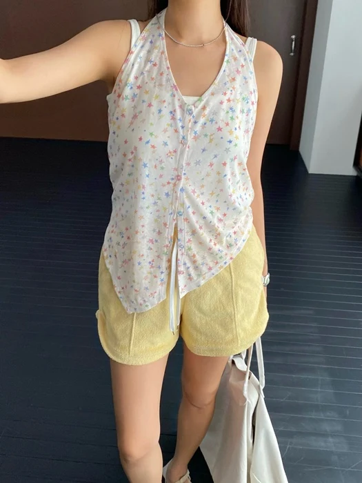 Star Halter Sleeveless Star Halter Sleeveless