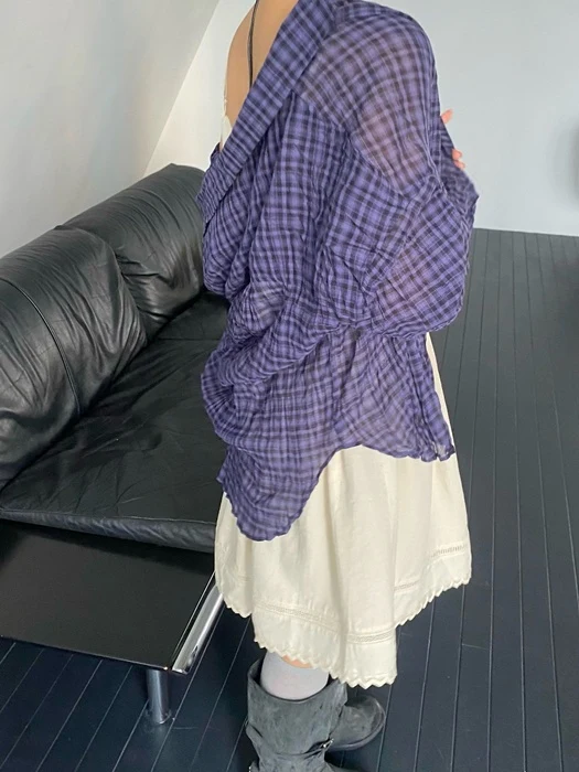 Weekend Check Blouse Weekend Check Blouse