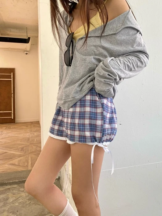 Spring Check Shorts