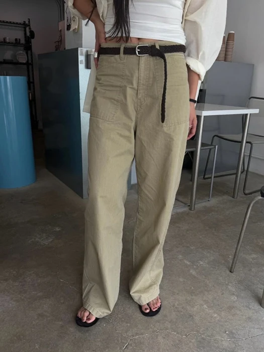 Herringbone Fatigue Pants
