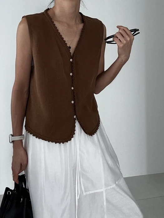 Like Linen Vest