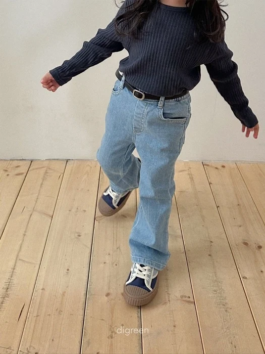 Bootcut Denim Pants