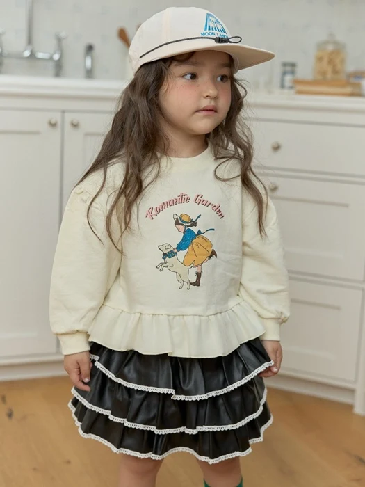 Girl and Puppy Sweatshirt