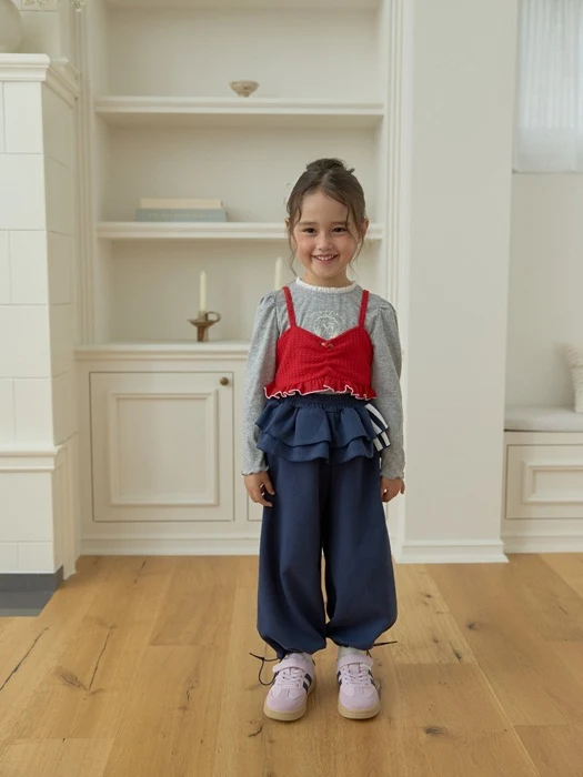 Sporty Frill Pants