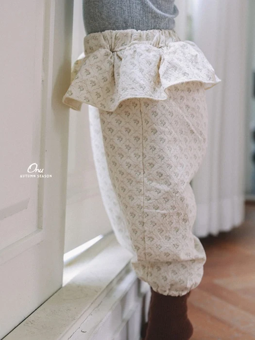 Frill Skirt Pants