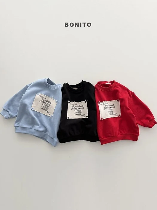Remember Button Sweatshirt