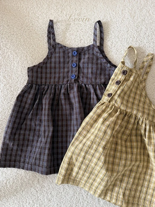 Autumn Check One-piece