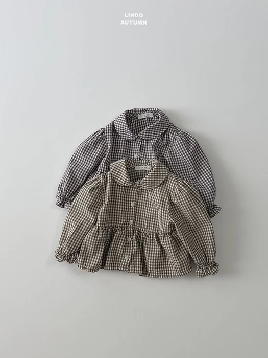Sweet Check Blouse