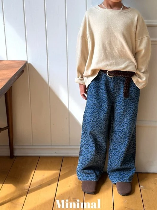 Leopard Standard Denim