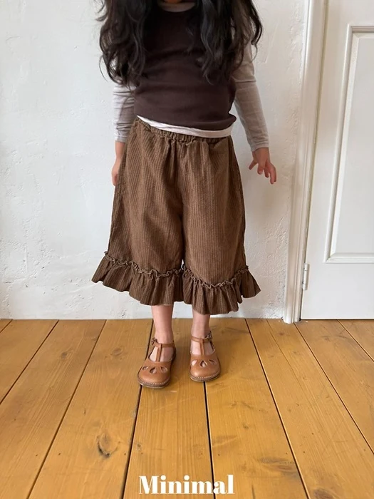 Modal Frill Pants