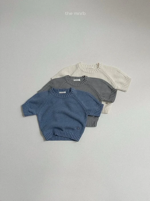 Emblem Knit Top