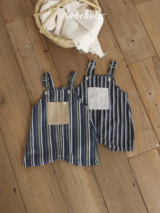 More Stripe Suspender Suit
