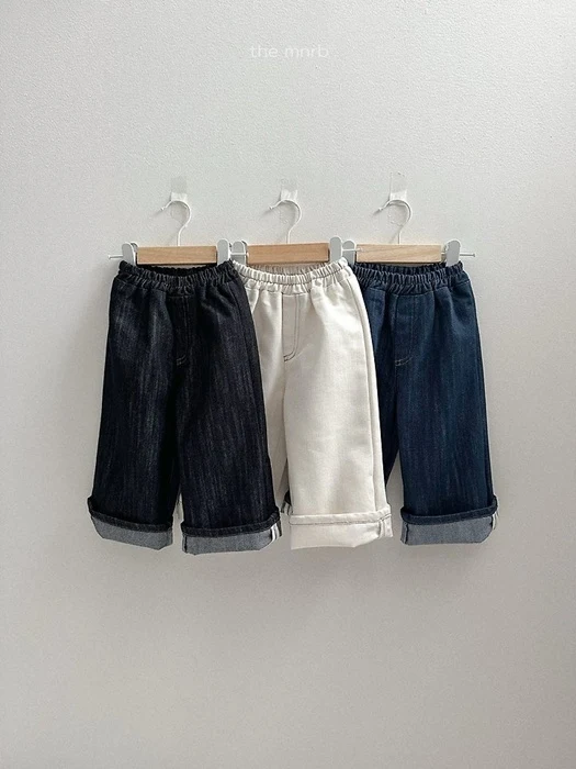 Non-Fade Denim Pants