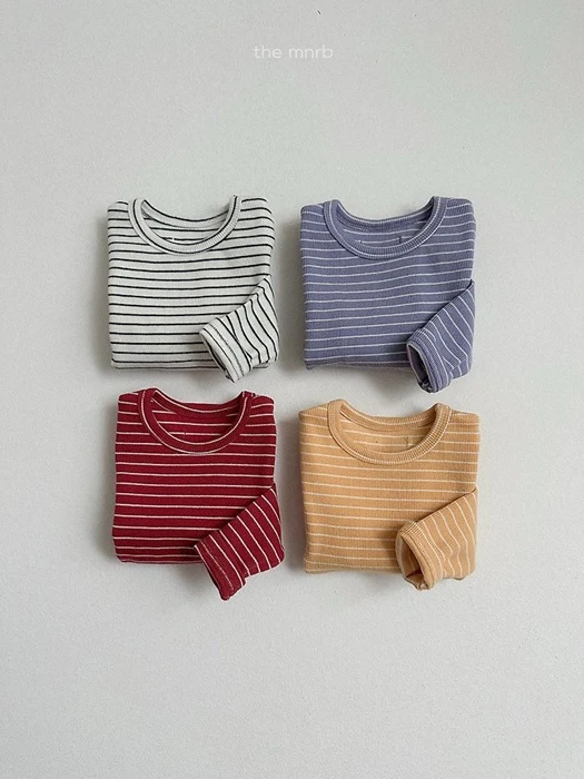 Round Stripe Long Sleeve Tee Round Stripe Long Sleeve Tee