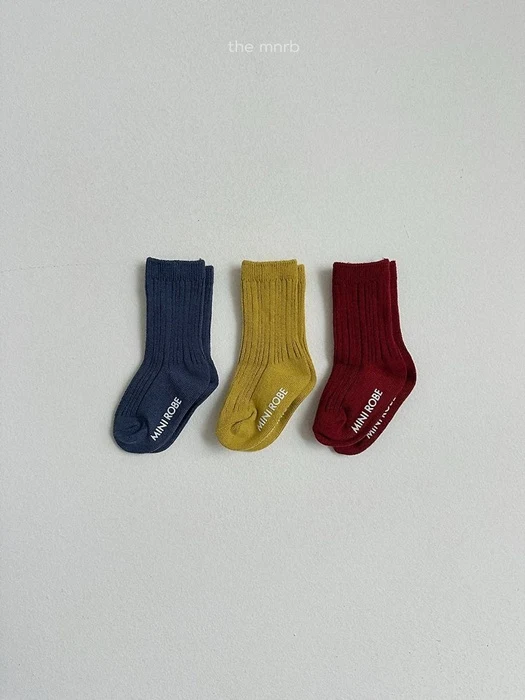 Cotton Rib Socks Cotton Rib Socks