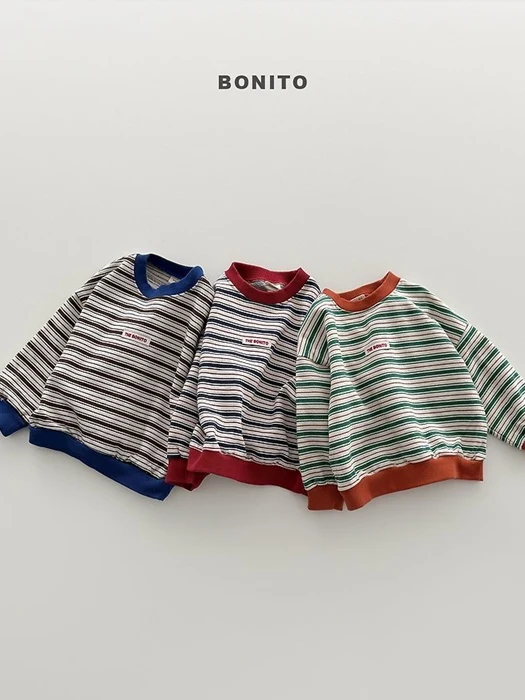 Feeling Stripe Sweatshirt
