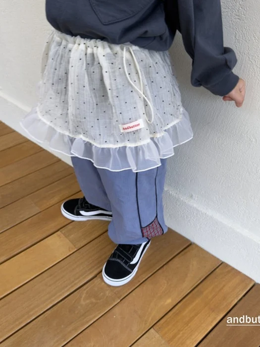Wrinkle Dot Skirt Wrinkle Dot Skirt