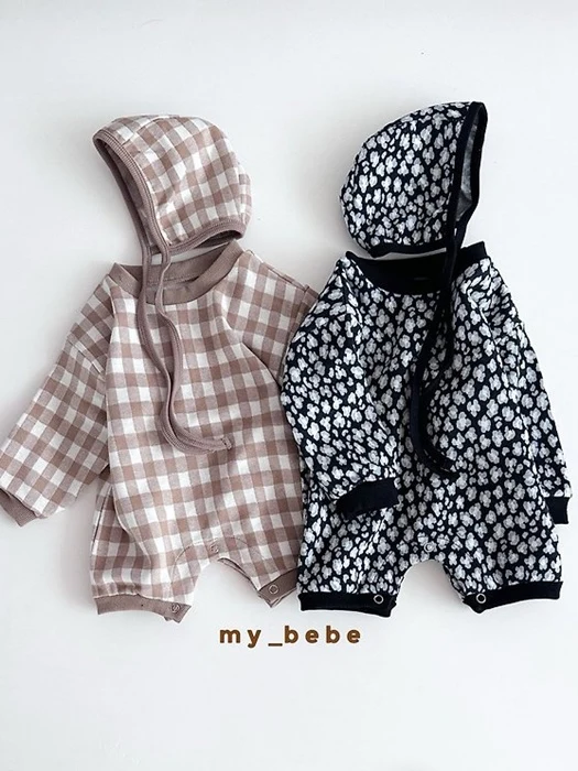 Jacquard Bodysuit (Bonnet Set)